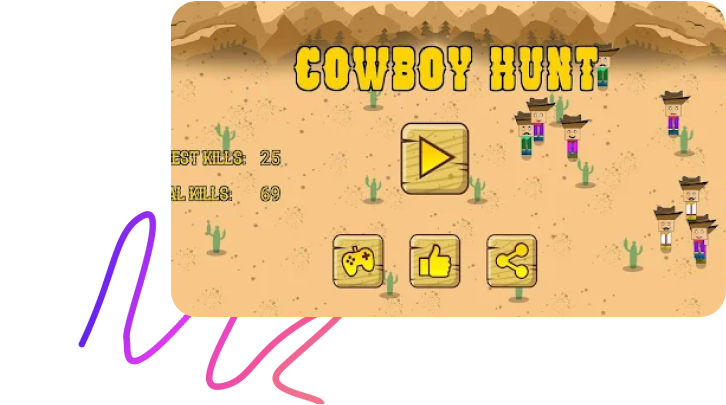 Cowboy Hunt Game